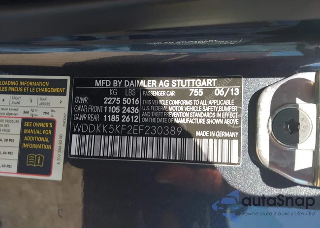 WDDKK5KF2EF230389: 40657143