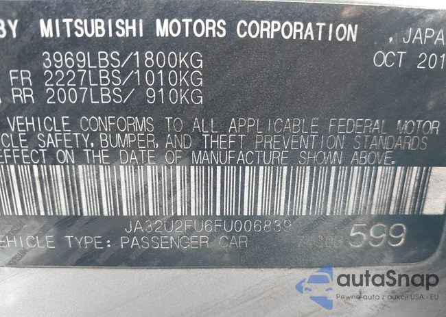 JA32U2FU6FU006839: 40663535