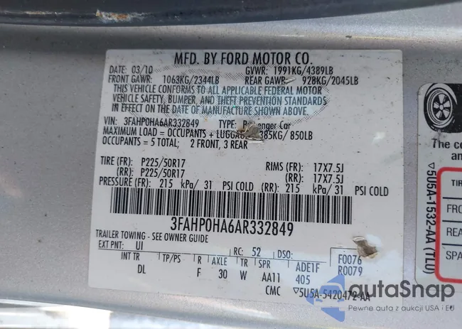 3FAHP0HA6AR332849: 40668688