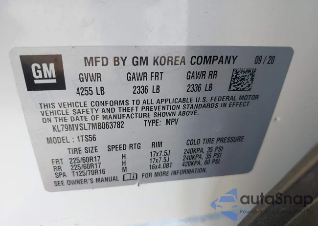 KL79MVSL7MB063782: 40670292