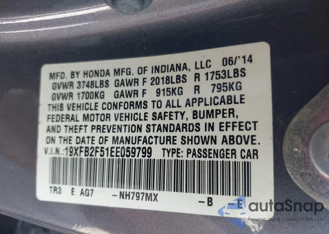 19XFB2F51EE059799: 40671866