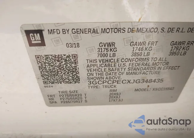 3GCPCPECXJG348435: 40679832