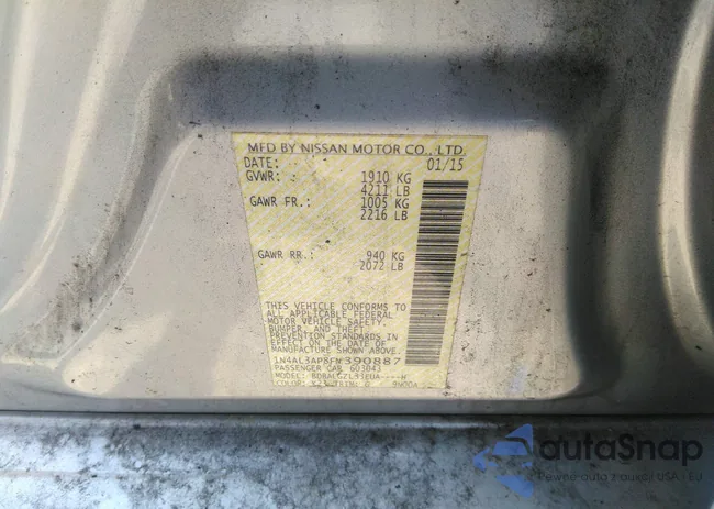 1N4AL3AP8FN390887: 40682573