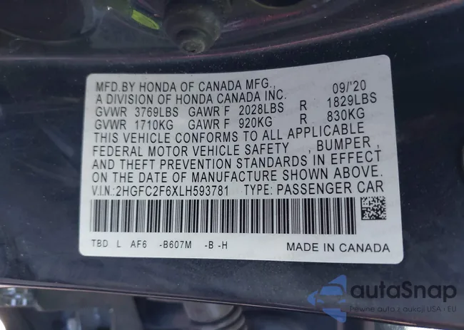 2HGFC2F6XLH593781: 40683176