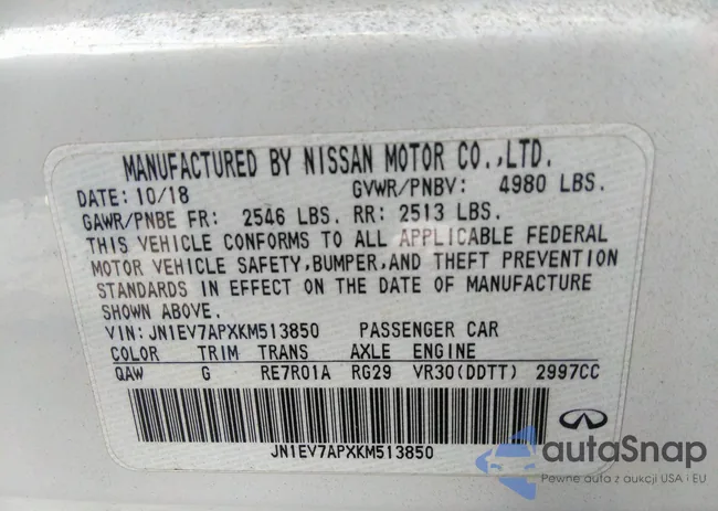 JN1EV7APXKM513850: 40684149