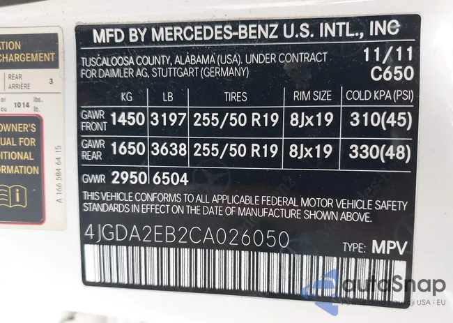 4JGDA2EB2CA026050: 40685888