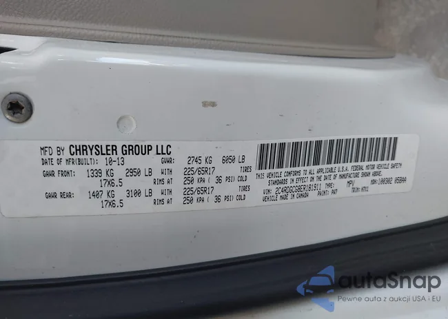 2C4RDGCG8ER181911: 40687510