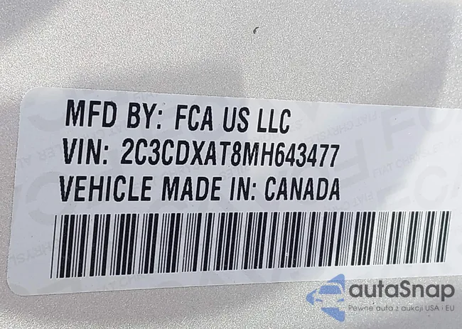 2C3CDXAT8MH643477: 40688118