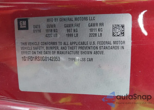 1G1FD1RS0G0142053: 40689364