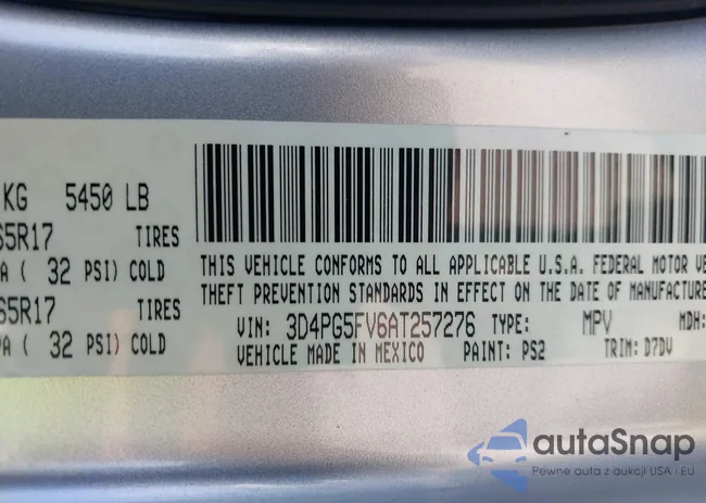 3D4PG5FV6AT257276: 40690913