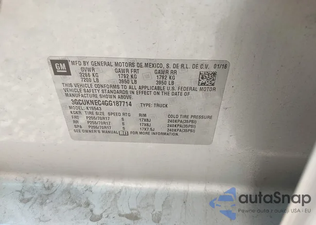 3GCUKNEC4GG187714: 40693768