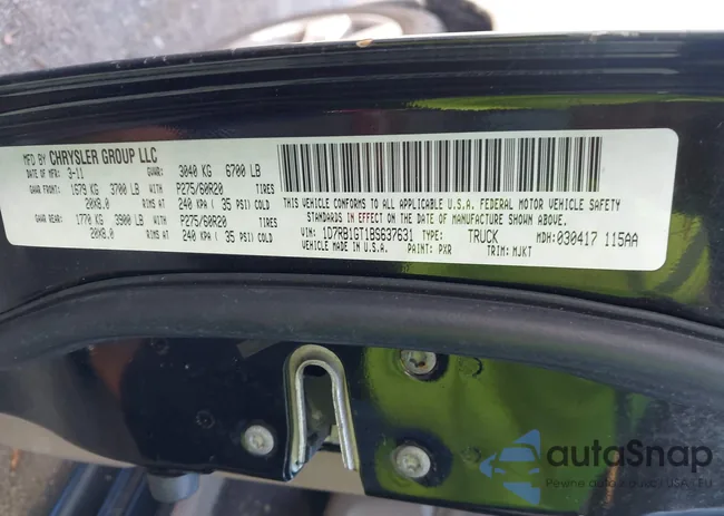 1D7RB1GT1BS637631: 40693807