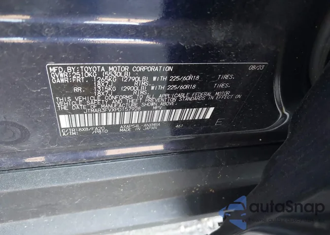 JTMAB3FVXPD157928: 40695456