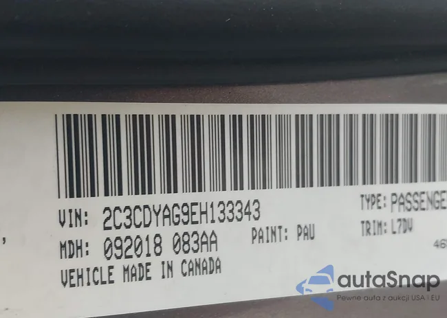 2C3CDYAG9EH133343: 40704378