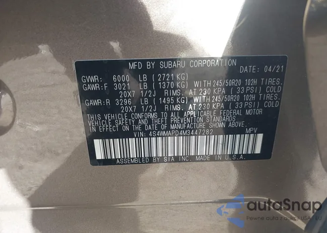 4S4WMAPD4M3447282: 40705040