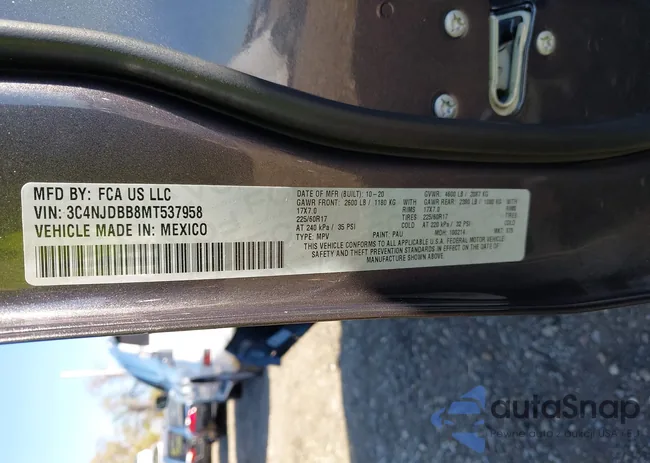 3C4NJDBB8MT537958: 40705924