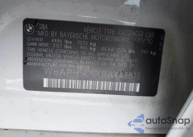 WBAPH5C5XBA443813: 40709745