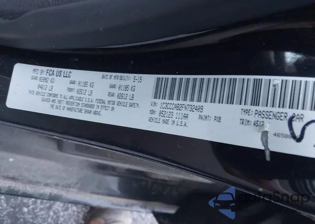 1C3CCCAB2FN732409: 40720011