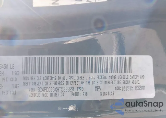 3C4PDCGGXHT533320: 40721488