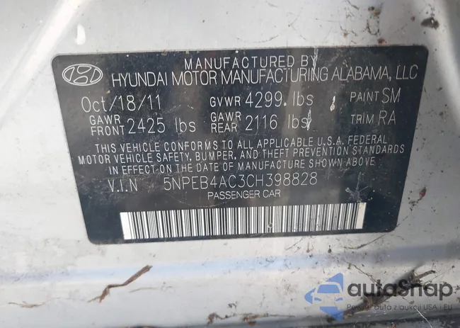 5NPEB4AC3CH398828: 40732926