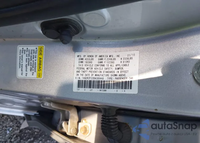 1HGCR2F33DA096448: 40736740