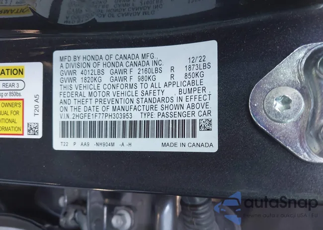 2HGFE1F77PH303953: 40737792