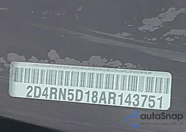 2D4RN5D18AR143751: 40741030
