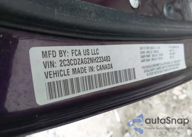 2C3CDZAG2NH233483: 40745786