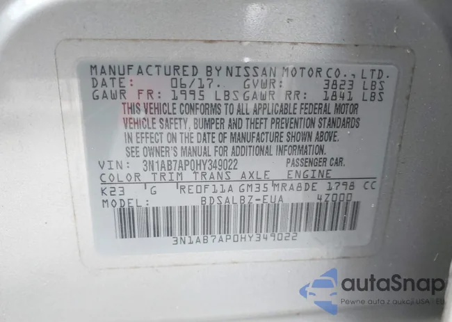 3N1AB7AP0HY349022: 40767594