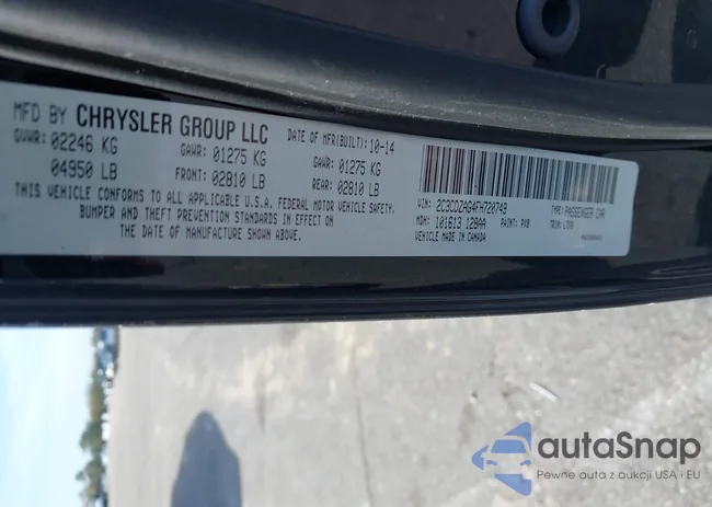 2C3CDZAG4FH720749: 40769397