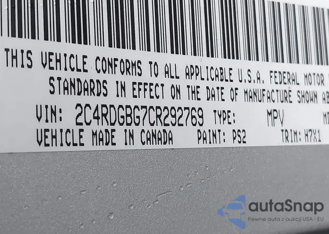 2C4RDGBG7CR292769: 40776084