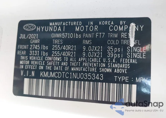 KMUMCDTC1NU035343: 40788562