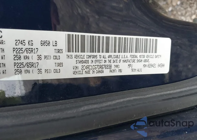 2C4RC1CG7DR676938: 40798709