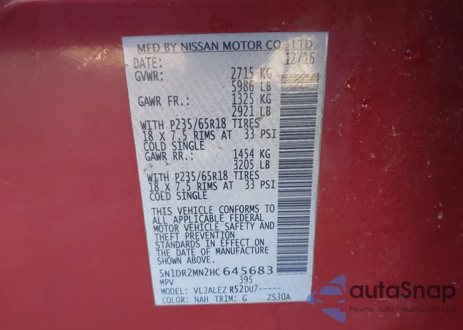 5N1DR2MN2HC645683: 40806144