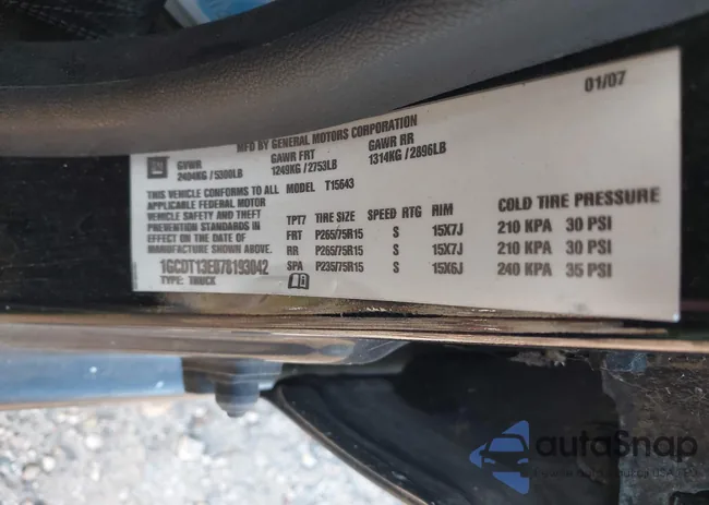 1GCDT13E078193042: 40814969