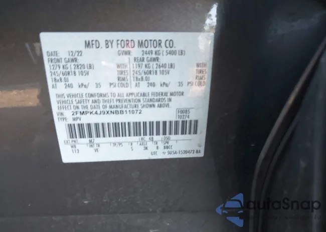 2FMPK4J9XNBB11072: 40815560