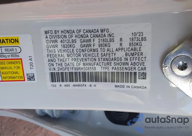 2HGFE1F99RH308558: 40815777