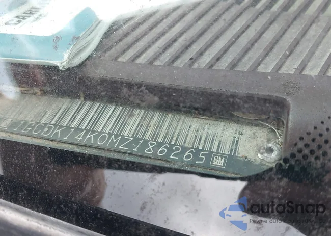 1GCDK14K0MZ186265: 40822592