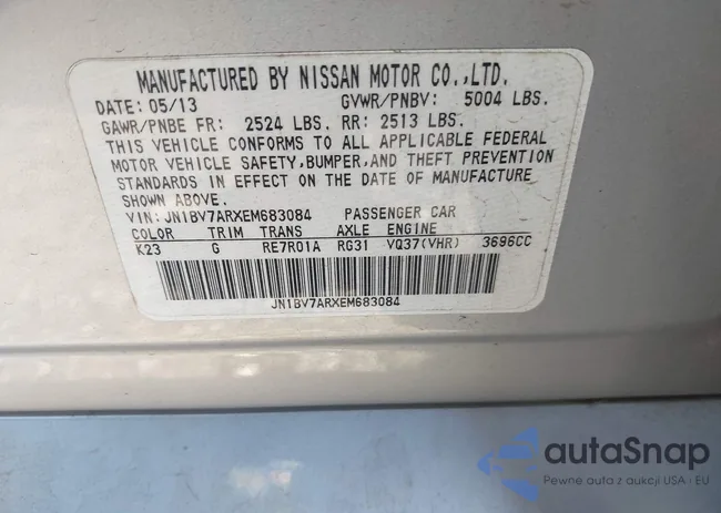 JN1BV7ARXEM683084: 40823445