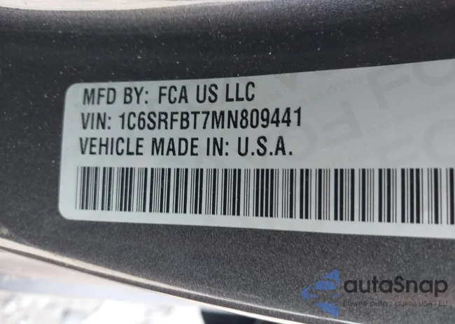 1C6SRFBT7MN809441: 40827801