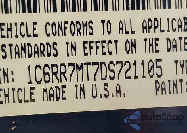 1C6RR7MT7DS721105: 40828201