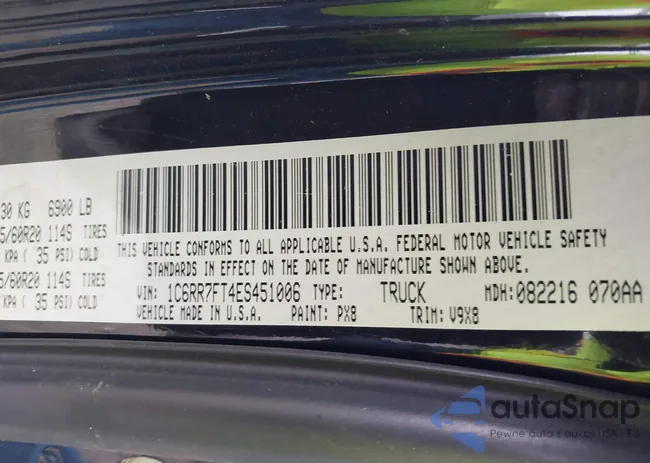 1C6RR7FT4ES451006: 40834129