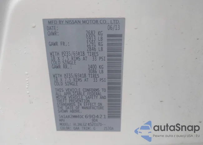 5N1AR2MM4DC690421: 40833575