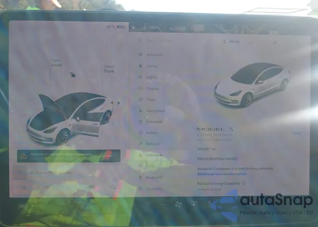 5YJ3E1EB8JF185822: 40840192