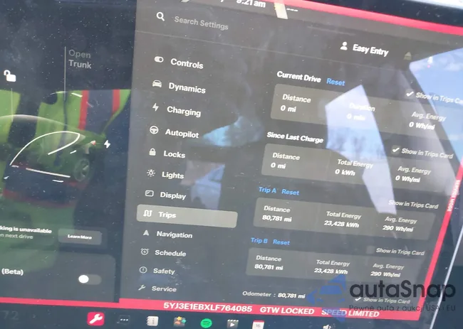 5YJ3E1EBXLF764085: 40848293