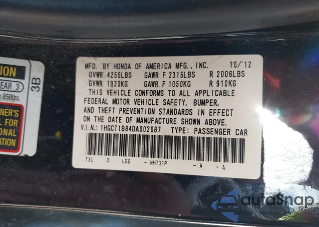 1HGCT1B84DA002087: 40847761