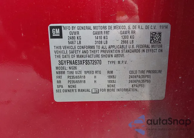 3GYFNAE3XFS572970: 40854902