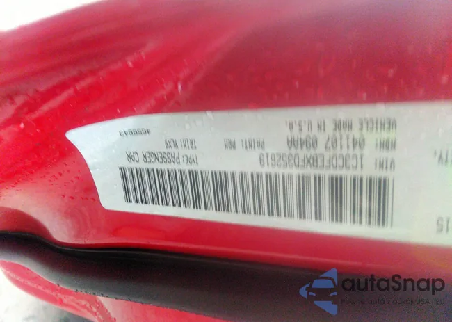 1C3CDFEBXFD352619: 40865368