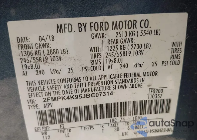 2FMPK4K95JBC07314: 40866984