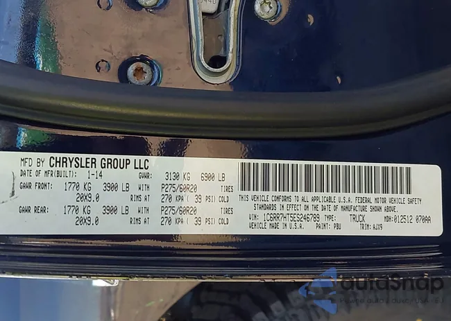 1C6RR7HT5ES246789: 40883879